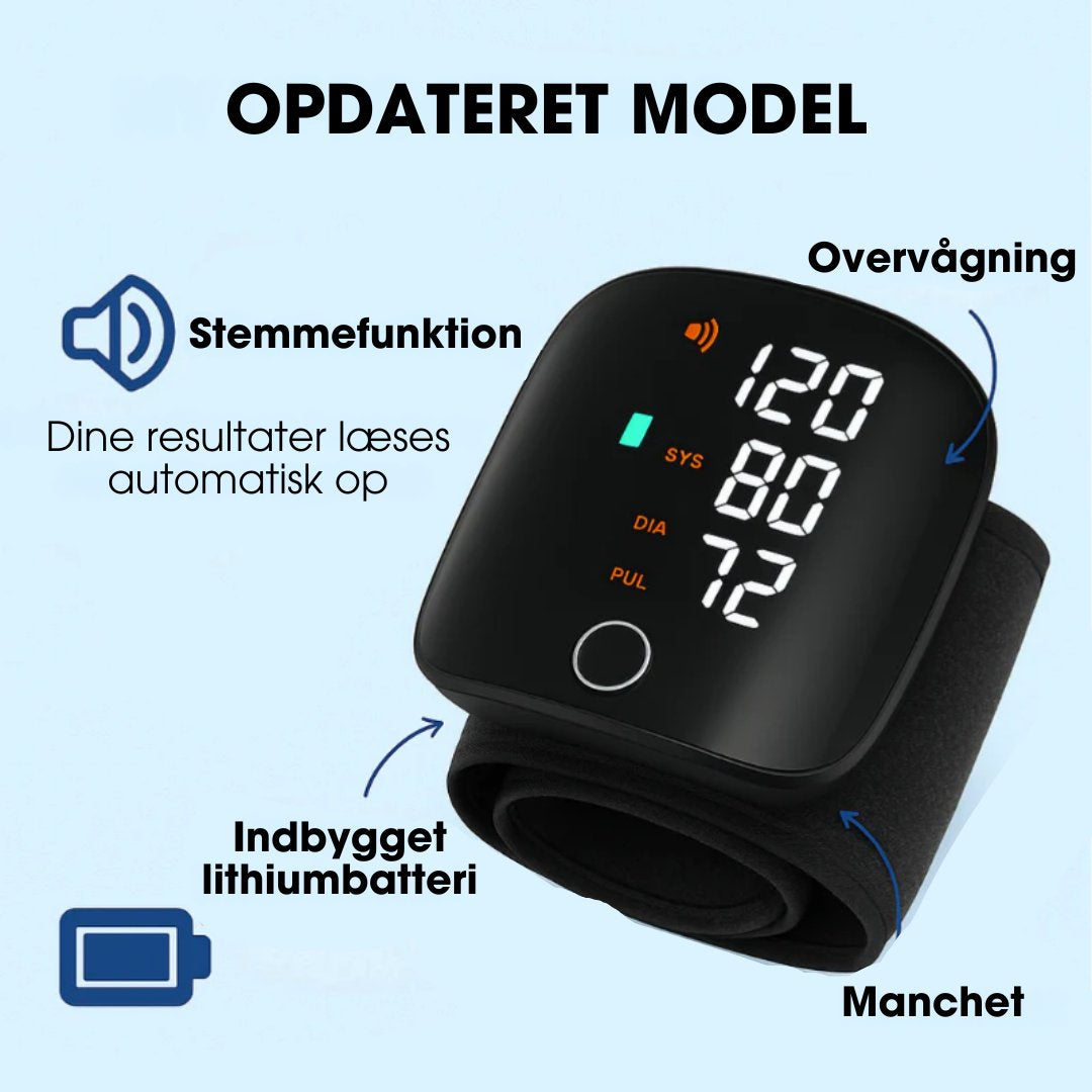NovaTrack™ – Blodtryksmåler med høj nøjagtighed