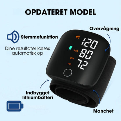 NovaTrack™ – Blodtryksmåler med høj nøjagtighed