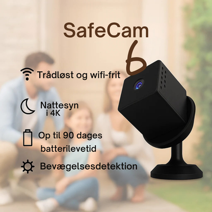 SafeCam | Altid beskyttet – selv uden internet eller strøm