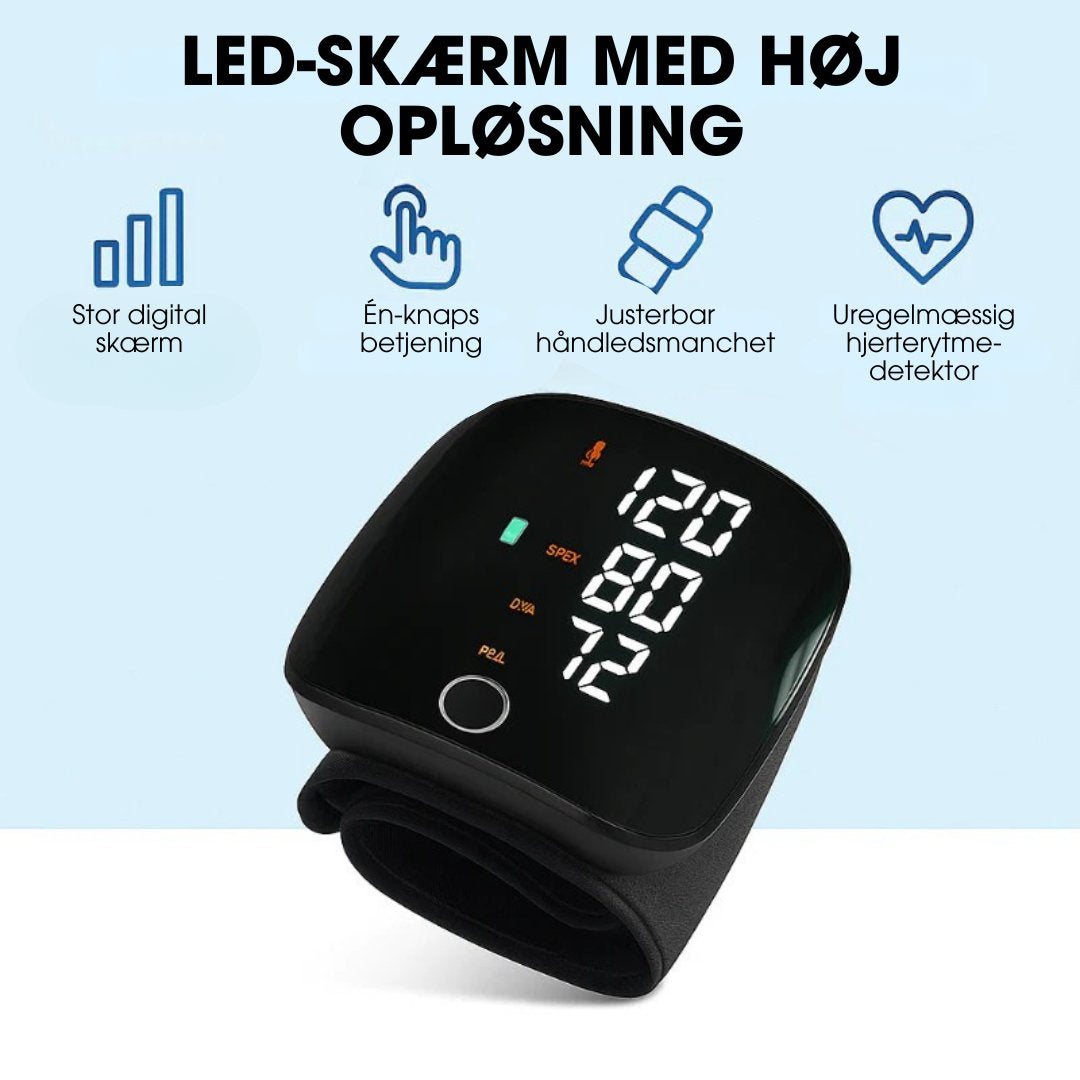 NovaTrack™ – Blodtryksmåler med høj nøjagtighed