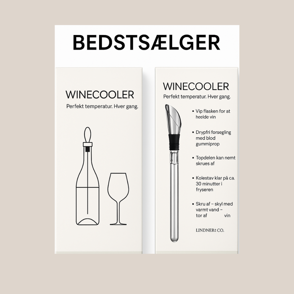 Premium Vinkølebar – Hold vinen perfekt kølet