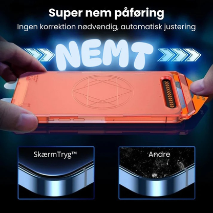 SkærmTryg™ - Perfekt pasform! Ultimativ beskyttelse!